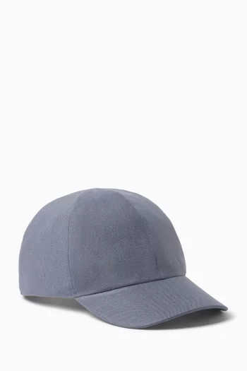 Baseball Cap in Linen