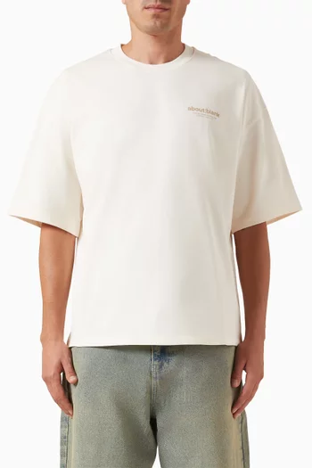 Emblem T-shirt in Cotton-jersey