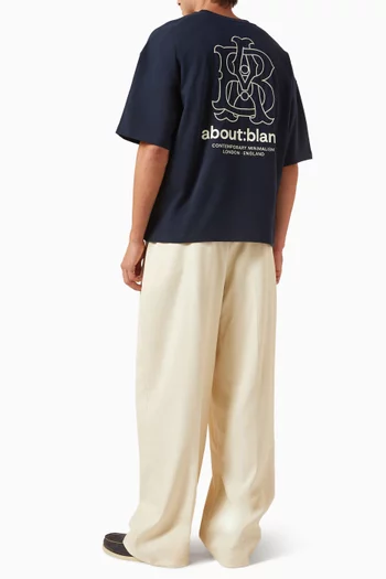 Emblem T-shirt in Cotton-jersey