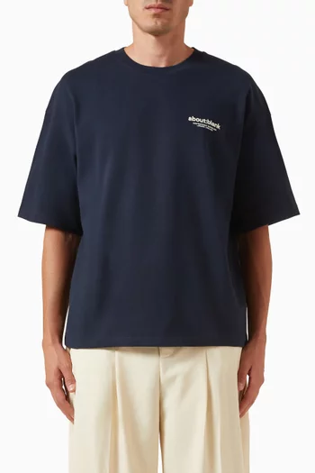 Emblem T-shirt in Cotton-jersey