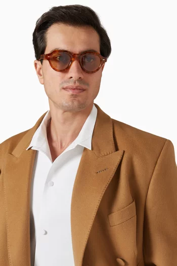 Kellerman Irregular Sunglasses in Acetate