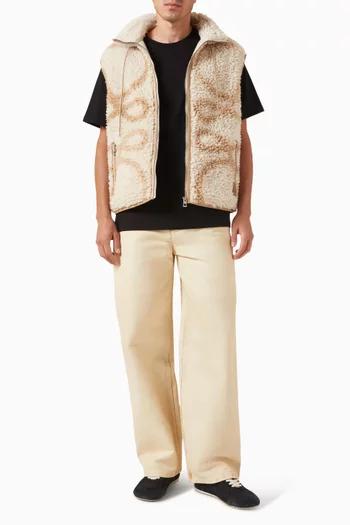 Embroidered-logo T-shirt