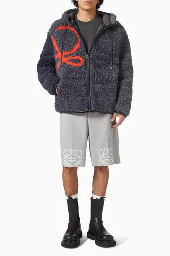 Relaxed-fit Hoodie in Cotton-fleece