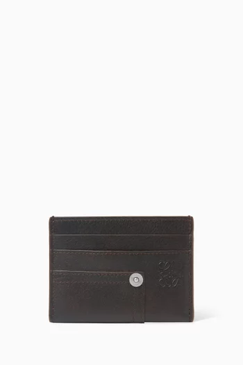 Panta Plain Cardholder in Shiny Calfskin