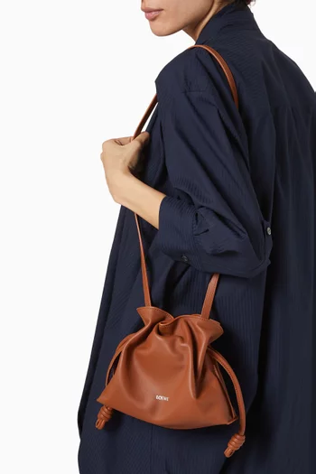 Mini Flamenco Clutch in Calfskin