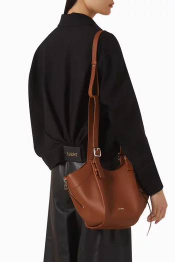 حقيبة هاموك فليب جلد عجل