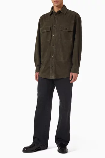 قميص بنمط جاكيت شمواه