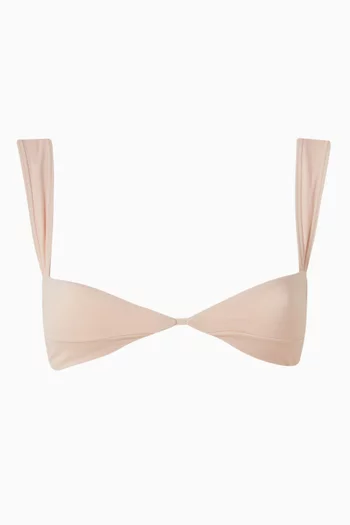 قطعة بيكيني علوية أمبر بتصميم بالكونيت