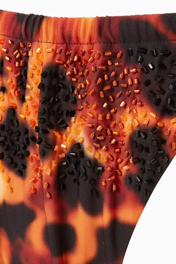 Rio Recamado Embellished Bikini Briefs