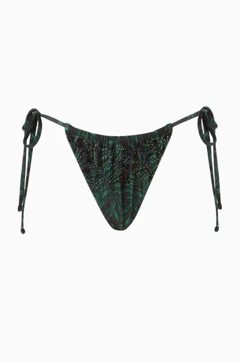 Rio Recamado Embellished Bikini Briefs