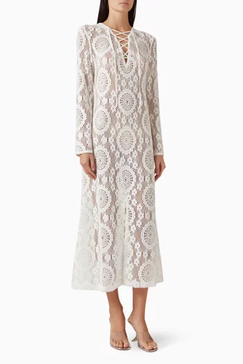 فستان هوثورن بأربطة