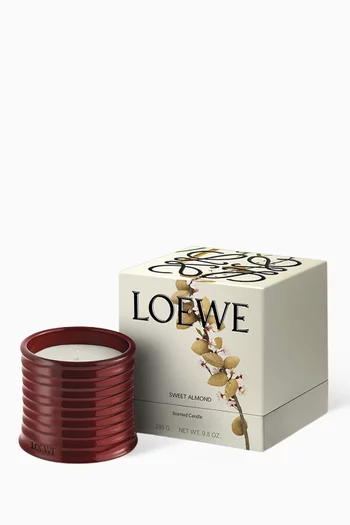 Sweet Almond Scented Candle, 280g