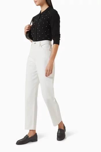 Rhinestone-embellished Cardigan