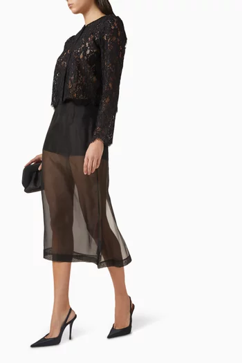 The Silk-organza Skirt