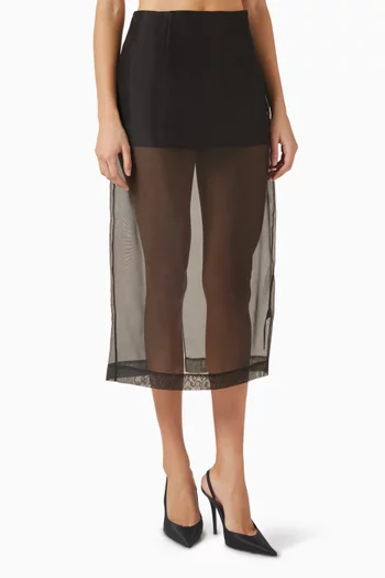 The Silk-organza Skirt