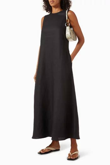 فستان تالين كتان عضوي