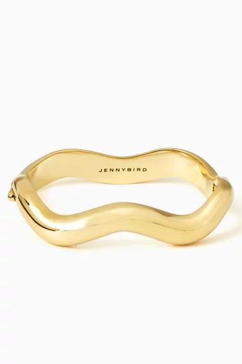 سوار اولا معدن مطلي ذهب عيار 14