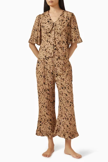 Selene Pyjama Set in Rayon-blend