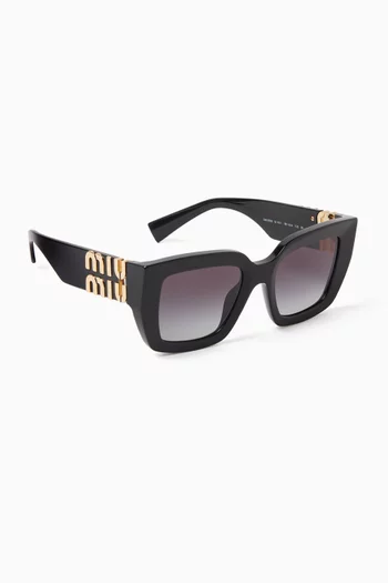 Square Sunglasses in Acetate