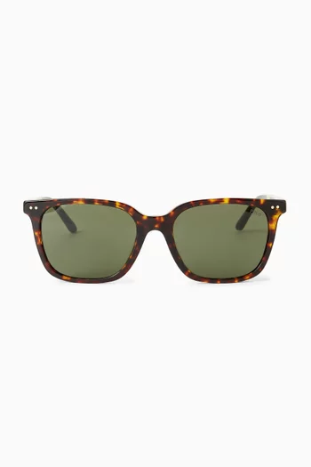 Square Sunglasses in Acetate