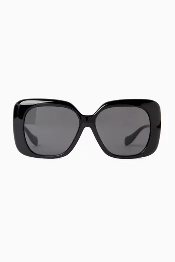 Medusa Square Sunglasses in Acetate