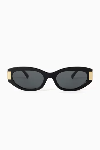 Cat-eye Sunglasses in Acetate