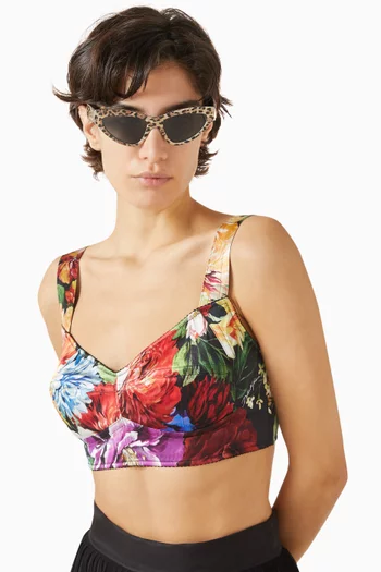 Cat-eye Sunglasses in Acetate