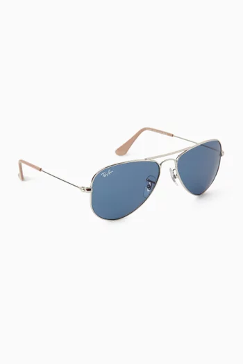 Aviator Sunglasses in Metal