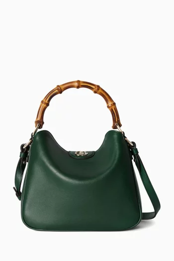 Small Diana Shoulder Bag in Leather