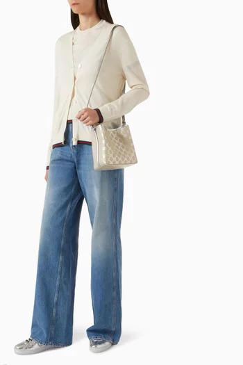 Small GG Emblem Bucket Bag