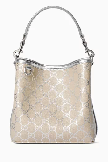 Small GG Emblem Bucket Bag