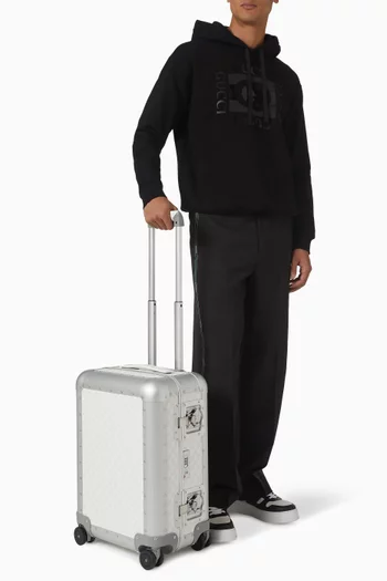 Porter Cabin Trolley in GG Supreme Canvas & Steel