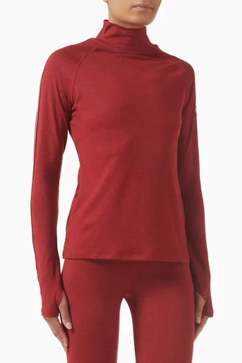 Always Warm Mock-neck Sweater