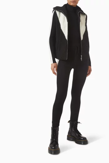 Caspian Gilet Jacket in Sherpa