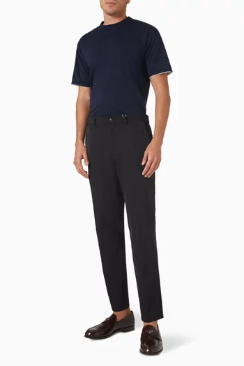 تي شيرت بوجهين قطن