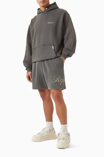 Owners’ Club Script Shorts in Mesh
