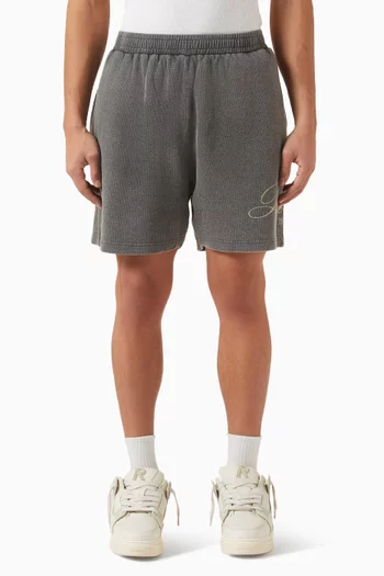 Owners’ Club Script Shorts in Mesh