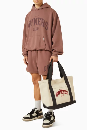 حقيبة يد بشعار Owners’ Club قنب