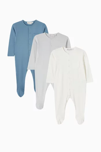 Cosima Pyjamas in Cotton, Set of 3