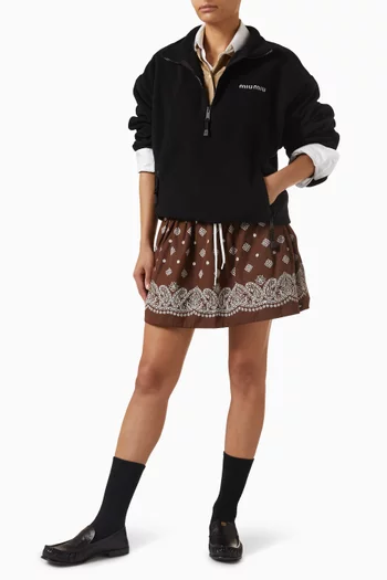 Oversized Sweatshirt in Fleece