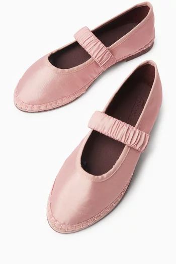 Mafalda Ballet Flats in Silk