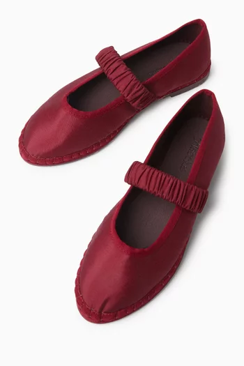 Mafalda Ballet Flats in Silk