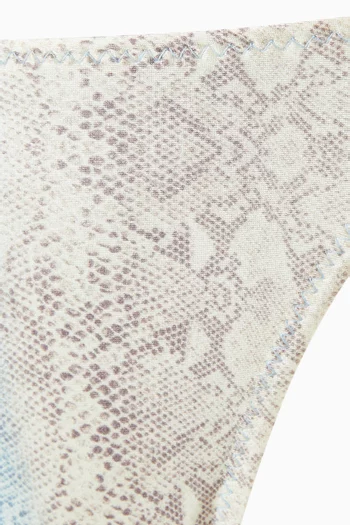 قطعة بيكيني سفلية ديفاين نايلون مطاطي