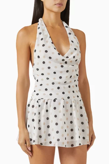 Serenity Halter Top in Chiffon