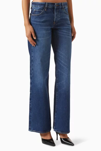 The Gray Straight-leg Jeans in Denim