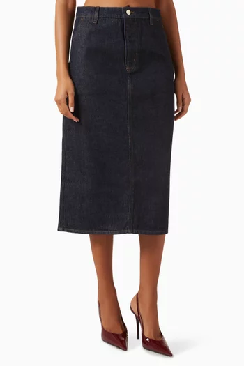 The Pants Skirt in Denim