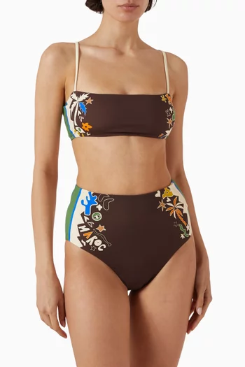 Maroc High-waist Bikini Briefs