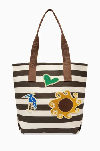 حقيبة يد ماروك بتصميم مخطط برقع