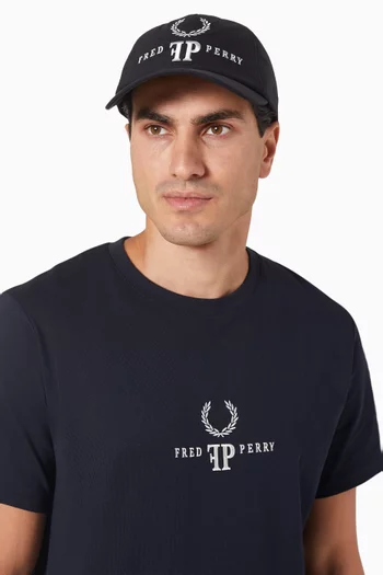 Monogram Cap in Microfibre