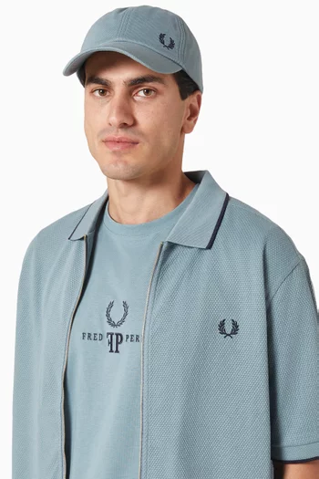 Classic Cap in Cotton Piqué